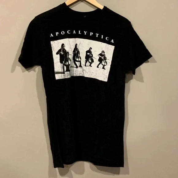 Apocalyptica 20 Years of Metallica Concert T-Shirt - Picture 1 of 4